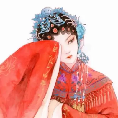 分镜统筹受访者头像：侧脸线稿风格